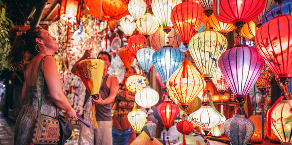 Lanterns in Hoi An market