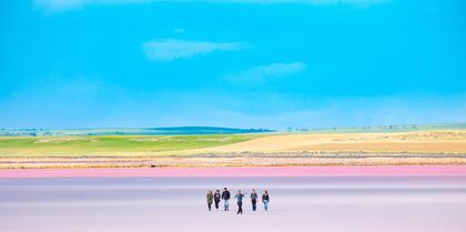 South Australia's Pink Lake