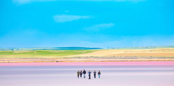 South Australia's Pink Lake